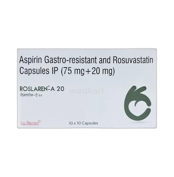 roslaren ac 20mg capsule 10's